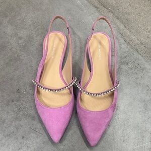 Stewart Weitzman lavender Slingback Women's Shoes